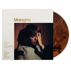 Taylor Swift Midnights MAHOGANY EDITION MAHOGANY MARBLED VINYL LP