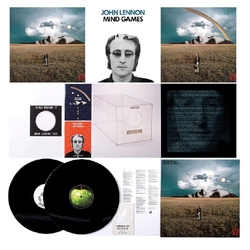 John Lennon Mind Games REISSUE LIMITED 2LP + BOOKLETS + POSTCARDS