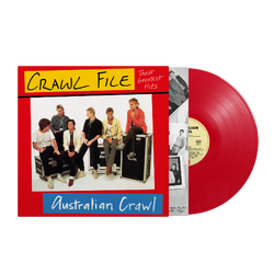 Australian Crawl Crawl File: Their Greatest Hits REISSUE LIMITED RED VINYL LP