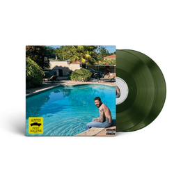 Post Malone Austin TRANSLUCENT DARK GREEN VINYL 2LP