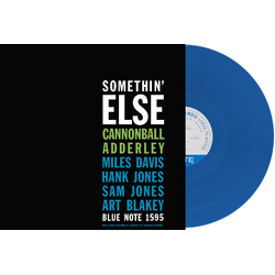 Cannonball Adderley Somethin' Else REISSUE LIMITED 180GM BLUE VINYL LP WITH OBI-STRIP