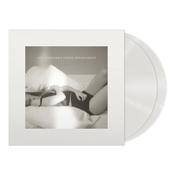 Taylor Swift The Tortured Poets Department 'THE MANUSCRIPT' 'GHOSTED WHITE' WHITE VINYL 2LP + BOOKLET IN SPOT-VARNISHED SLEEVE