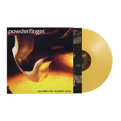 Powderfinger Parables For Wooden Ears 30TH ANNIVERSARY EDITION LIMITED NUMBERED SAFFRON YELLOW VINYL LP