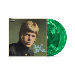 David Bowie David Bowie DELUXE EDITION LIMITED CLEAR & GREEN CLOUDY VINYL 2LP