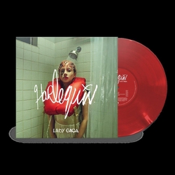 Lady Gaga Harlequin RED VINYL LP + POSTER