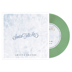 Ariana Grande Santa Tell Me GREEN VINYL 7INCH