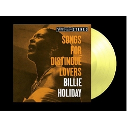 Billie Holiday Songs For Distingue Lovers REISSUE YELLOW VINYL LP