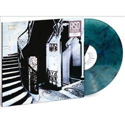 Mazzy Star She Hangs Brightly REISSUE AQUA & BLACK MARBLED VINYL LP