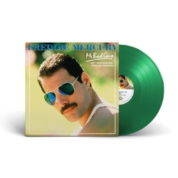 Freddie Mercury Mr Bad Guy 40TH ANNIVERSARY LIMITED 180GM TRANSPARENT GREEN VINYL LP