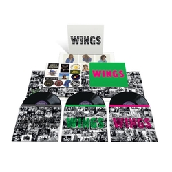 Paul & Wings Mccartney Wings DELUXE EDITION LIMITED 180GM VINYL 3LP + POSTER + BOOKLET + STICKER SHEET IN DIE-CUT SLIP-CASE