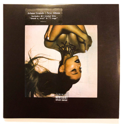 Ariana Grande Thank U Next PINK & CLEAR SPLIT VINYL 2LP