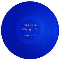 Kanye West Jesus Is King BLUE VINYL LP