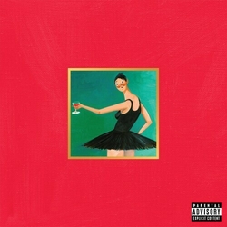 Kanye West My Beautiful Dark Twisted Fantasy TRIFOLD 3LP + POSTER + ARTWORK IN DIE-CUT SLEEVE