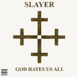 Slayer God Hates Us All HEAVYWEIGHT VINYL LP + INSERT