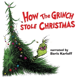 Dr Seuss/Boris Karloff How The Grinch Stole Christmas SOUNDTRACK REMASTERED GREEN VINYL LP