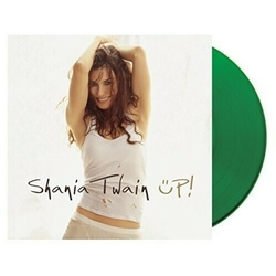 Shania Twain Up! REISSUE GREEN VINYL 2LP + MP3 DOWNLOAD CODE