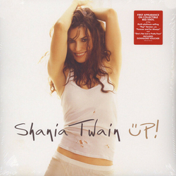Shania Twain Up! REISSUE RED VINYL 2LP + MP3 DOWNLOAD CODE