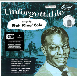Nat King Cole Unforgettable REISSUE 180GM VINYL LP + MP3 DOWNLOAD CODE