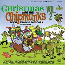 Alvin/Simon & Theodore/David Seville Christmas With The Chipmunks Vol 2 WHITE VINYL LP