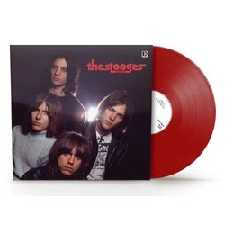 The Stooges The Stooges JOHN CALE MIX TRANSLUCENT RUBY RED VINYL LP