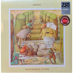 Genesis Selling England By The Pound REISSUE LIMITED CLEAR VINYL LP + INSERT