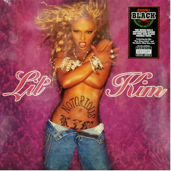 Lil Kim The Notorious Kim REISSUE LIMITED BLACK & PINK SPLIT COLOURED VINYL 2LP + INSERT