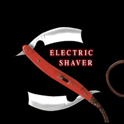 Shaver Electric Shaver LIMITED NUMBERED SILVER VINYL LP