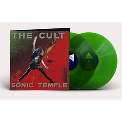 The Cult Sonic Temple REISSUE TRANSLUCENT GREEN VINYL 2x LP