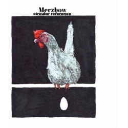 Merzbow Circular Reference LIMITED WHITE RED SPLATTERED & TRANSLUCENT BLACK WHITE SPLATTERED VINYL 2LP + INSERT IN SPOT VARNISHED SLEEVE