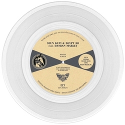 Seun/Egypt 80 Feat Damian Marley Kuti Dey CLEAR VINYL 7INCH