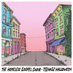 The/Teenage Halloween Homeless Gospel Choir The Homeless Gospel Choir & Teenage Halloween 1-SIDED YELLOW VINYL LP + MP3 DOWNLOAD CODE
