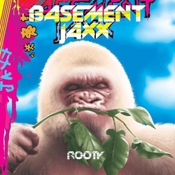 Basement Jaxx Rooty REISSUE LIMITED PINK & BLUE VINYL 2LP