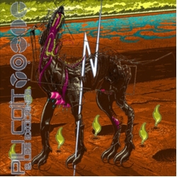 Pili Coit & Les Exocrines/Yowie Karseh LIMITED TURQUOISE VINYL 7INCH WITH OBI-STRIP