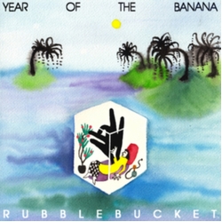 Rubblebucket Year Of The Banana LIMITED 'RIPE BANANA' YELLOW & BROWN SPLATTERED VINYL LP + MP3 DOWNLOAD CODE IN SPOT-VARNISHED SLEEVE