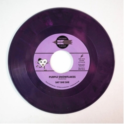 Say She She Purple Snowflakes DARK PURPLE VINYL 7INCH