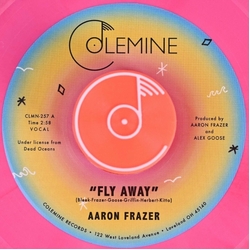 Aaron Frazer Fly Away ORANGE VINYL 7INCH