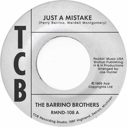 The Barrino Brothers Just A Mistake VINYL 7INCH