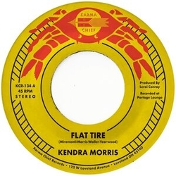 Kendra Morris Flat Tire BLOOD ORANGEINCH VINYL 7INCH