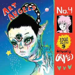 Grimes Art Angels VINYL LP + ART PRINTS