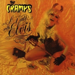The Cramps A Date With Elvis ORANGE VINYL LP