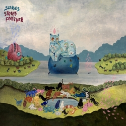 Scarves Strays Forever CLOUDY SKY BLUE VINYL LP