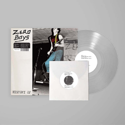 Zero Boys History Of 40TH ANNIVERSARY EDITION CLEAR VINYL LP + 7INCH + INSERT