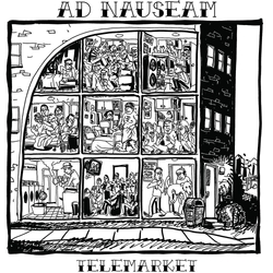 Telemarket Ad Nauseam RED MARBLED VINYL LP