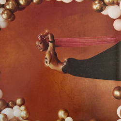 Sudan Archives Natural Brown Prom Queen LIMITED ORANGE DREAM VINYL 2LP