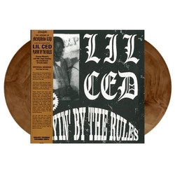 Lil Ced Playin' By The Rules GALAXY COGNAC' MARBLED VINYL 2LP