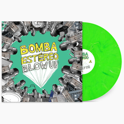 Bomba Estereo Blow Up LIMITED LIME GREEN VINYL LP
