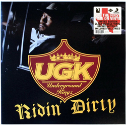 Ugk Ridin' Dirty LIMITED CLEAR VINYL 2LP
