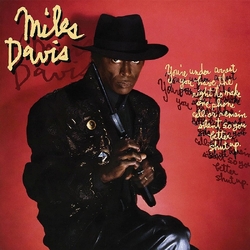Miles Davis You'Re Under Arrest REMASTERED LIMITED CLEAR VINYL LP + BOOKLET WITH OBI-STRIP