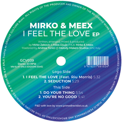 Mirko & Meex I Feel The Love Ep VINYL 12INCH