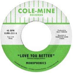 Monophonics/Kelly Finnigan Love You Better COLOURED VINYL 7INCH